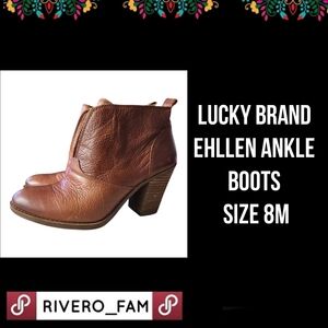 LUCKY BRAND | EHLLEN ANKLE BOOTS | SIZE 8M